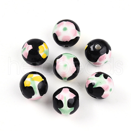 Handmade Porcelain Beads PORC-N009-05F-1