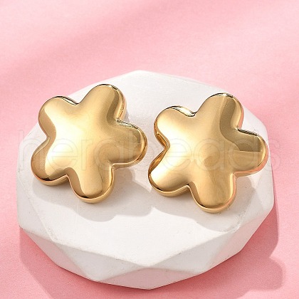 304 Stainless Steel Stud Earrings EJEW-V016-08G-1