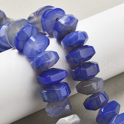 Natural Agate Beads Strands G-K392-A10-1