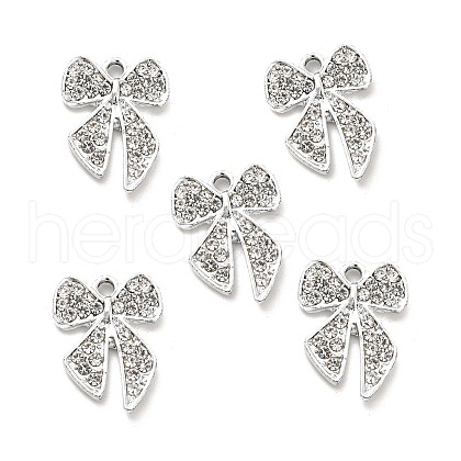 Alloy Crystal Rhinestone Pendants ALRI-C007-24P-1