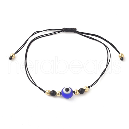 Fashion Braided Bead Bracelets BJEW-JB04835-02-1