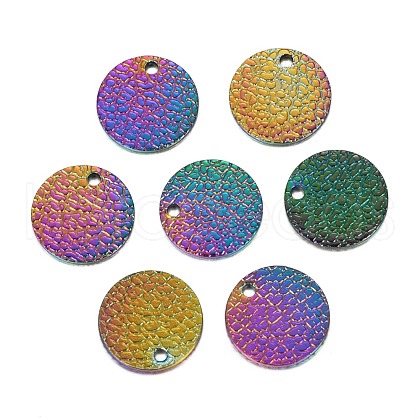 Ion Plating(IP) 304 Stainless Steel Charms STAS-I157-08B-M-1