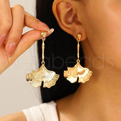 Alloy Dangle Stud Earrings WGBCB82-09-1