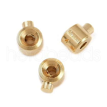 Brass Crimp Beads KK-P310-23A-G-1