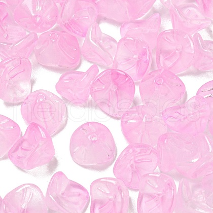 Electroplated Glass Beads GLAA-G119-01G-1