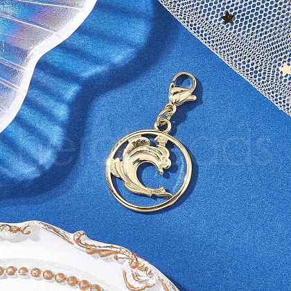 Brass Pendant Decorations HJEW-JM03097-02-1