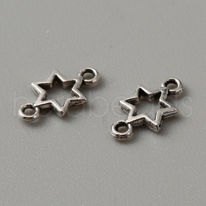 Tibetan Style Alloy Connector Charms FIND-CJC0012-079-1