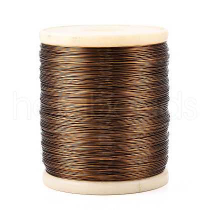 Round Copper Jewelry Wire CWIR-S003-0.6mm-15-1