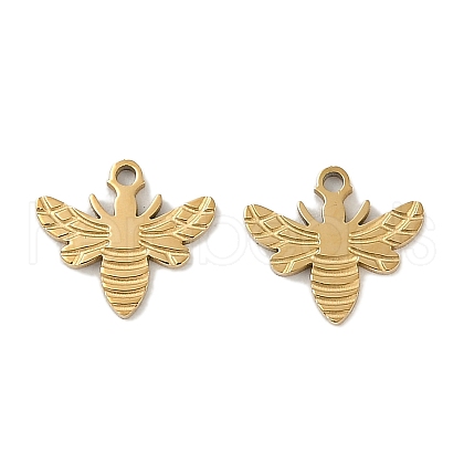 Ion Plating(IP) 304 Stainless Steel Charms STAS-M080-13G-01-1