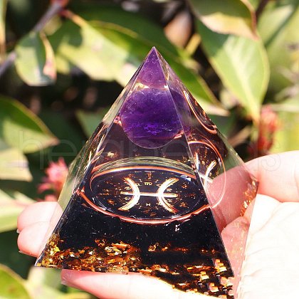 Orgonite Pyramid Resin Energy Generators PW-WG63740-12-1