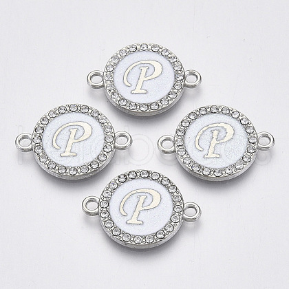 Alloy Enamel Links Connectors ENAM-TAC0003-01S-04P-1