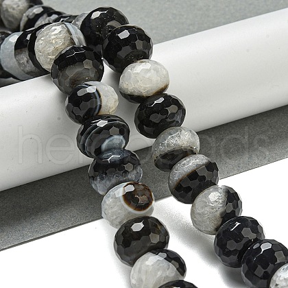 Natural Agate Crystal Beads Strands G-P546-B02-01-1