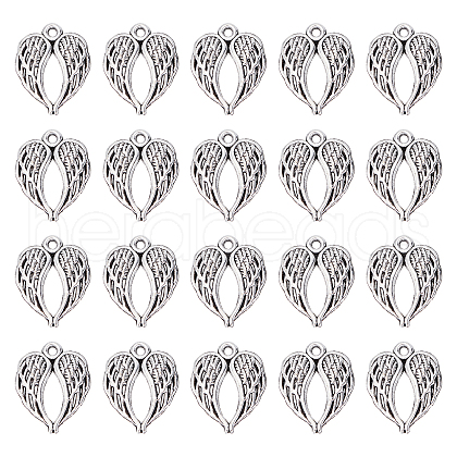 SUNNYCLUE 60Pcs Tibetan Style Alloy Pendants TIBE-SC0001-82-1