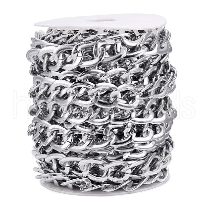 Aluminium Curb Chains CHA-T001-49S-1