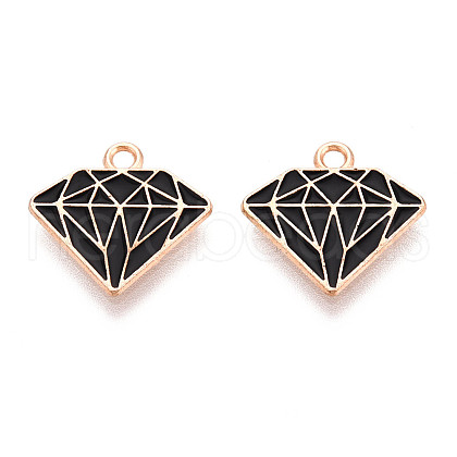 Alloy Enamel Charms ENAM-T022-23A-1