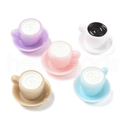 Opaque Resin Cabochons CRES-D312-08-1