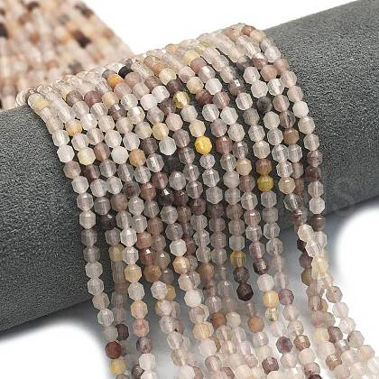 Natural Quartz Beads Strands G-A260-A55-01-1