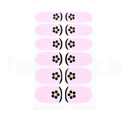 Flower Series Full Cover Nail Decal Stickers MRMJ-T109-WSZ475-1