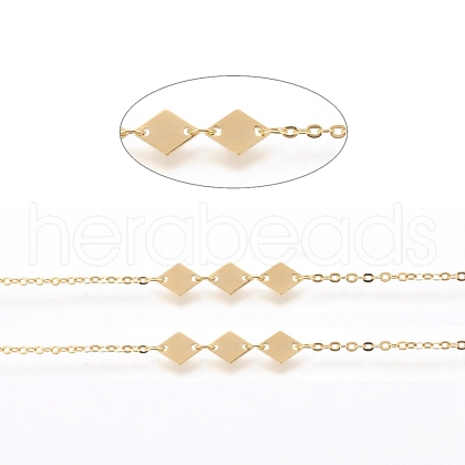 Brass Cable Chain CHC-G011-12G-1