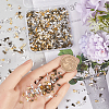 SOFPLATE 1200Pcs 4 Colors Iron Folding Crimp Ends IFIN-SP0001-09-3