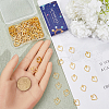SUNNYCLUE 100Pcs Tibetan Style Alloy Charms FIND-SC0012-39G-3