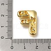 Brass with Cubic Zirconia Pendant KK-Q818-03F-G-3