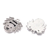 Halloween Theme Rack Plating Luminous Alloy Enamel Pendants ENAM-N056-230P-4