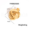 Stainless Steel Knot Alligator Hair Clips for Women LZ4224-4-1