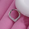 316L Stainless Steel Hoop Nose Rings WGEE114-28-1