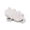 Non-Tarnish 304 Stainless Steel Charms STAS-F266-13P-4