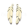 201 Stainless Steel Pendants STAS-T044-205G-2