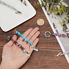 Natural and Synthetic Keychain KEYC-PH01417-3
