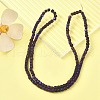 PVD Vacuum Plating Electroplate Non-magnetic Synthetic Hematite Beads Strands G-YW0001-48B-2