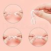 CHGCRAFT 100Pcs 2 Style Acrylic Linking Rings OACR-CA0001-03-4