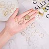 Brass Linking Rings KK-PH0001-17-3