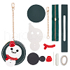 Christmas Theme Imitation Leather Sew on Coin Purse Kit DIY-WH0033-58B-1