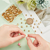 DICOSMETIC 300Pcs 304 Stainless Steel Bead Caps STAS-DC0012-15-3