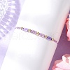 Glass Seed Beaded Braided Beads Bracelets BJEW-MZ00182-5