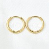 Round 304 Stainless Steel Hoop Earrings EJEW-V005-01G-01-5