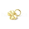 925 Sterling Silver Bowknot Charms STER-M093-01G-2