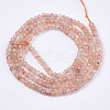 Natural Strawberry Quartz Beads Strands G-R462-024-2