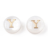 Natural Freshwater Shell Beads SHEL-N036-01Y-4