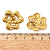 304 Stainless Steel Stud Earrings EJEW-V016-02G-02-5