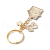 2Pcs Alloy Enamel Keychain KEYC-JKC01035-5