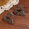 Alloy Stud Earrings EJEW-P307-01G-A-1