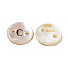 Freshwater Shell Buttons BUTT-Z001-01G-2