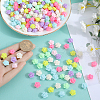 SOFPLATE 500Pcs Opaque Acrylic Beads MACR-SP0001-09-3
