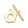 Brass Toggle Clasps KK-L229-010G-2