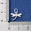 925 Sterling Silver Insect Charms STER-E071-05S-05-3