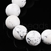Natural Howlite Beads Stretch Bracelets BJEW-T022-04O-3